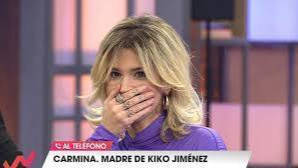 Ylenia Padilla, en 'Viva la vida', durante la llamada de la madre de Kiko Jiménez en directo.