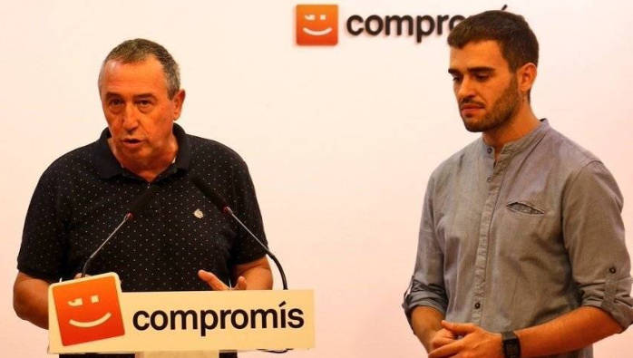 Baldoví y Ferri lideran la campaña de reaparición de Compromís