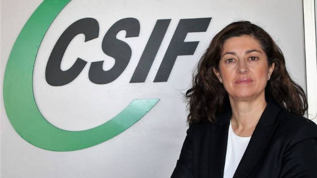 Alicia Torres, presidenta del CSIF en la Comunitat Valenciana.