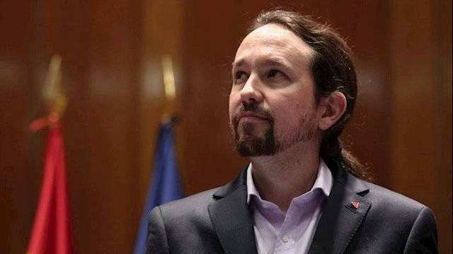 El vicepresidente segundo y líder de Podemos, Pablo Iglesias