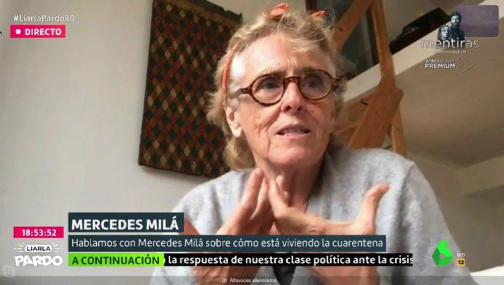 Mercedes Milá, en el programa 'Liarla Pardo'