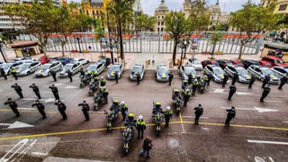 La Policía Local de Valencia se queda sin UCOS el fin de semana al mandar a cuarentena a 12 agentes
