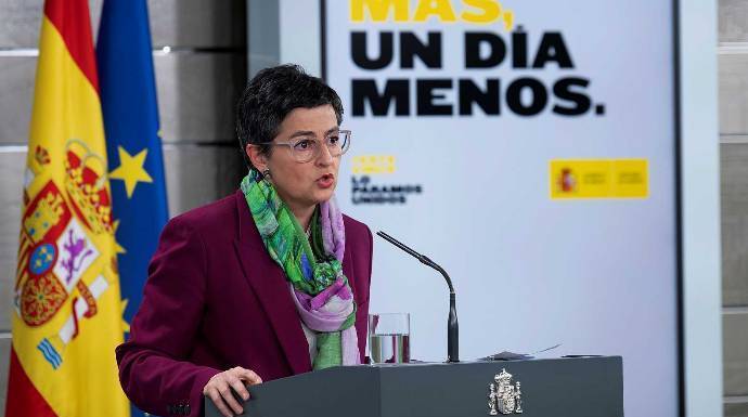 La ministra de Exteriores, Arancha González Laya.
