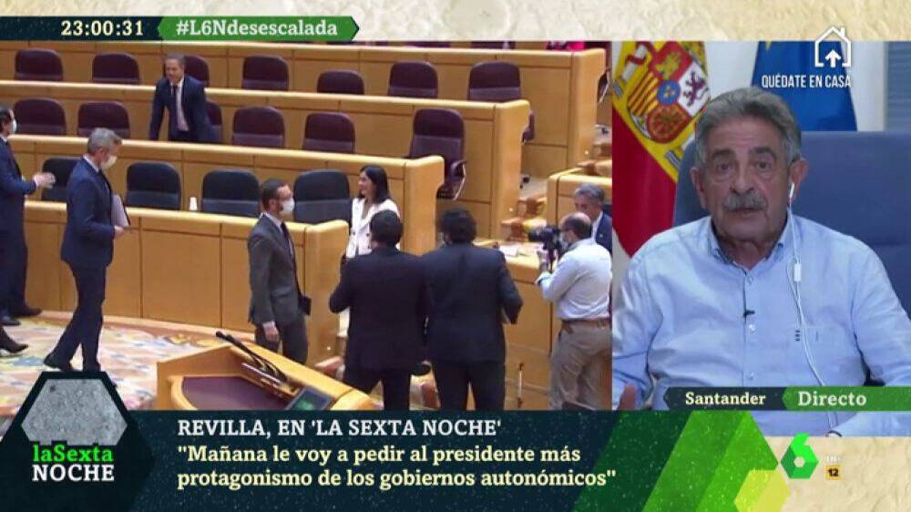 Miguel Ángel Revilla está indignado con la coordinación del Gobierno en la crisis sanitaria