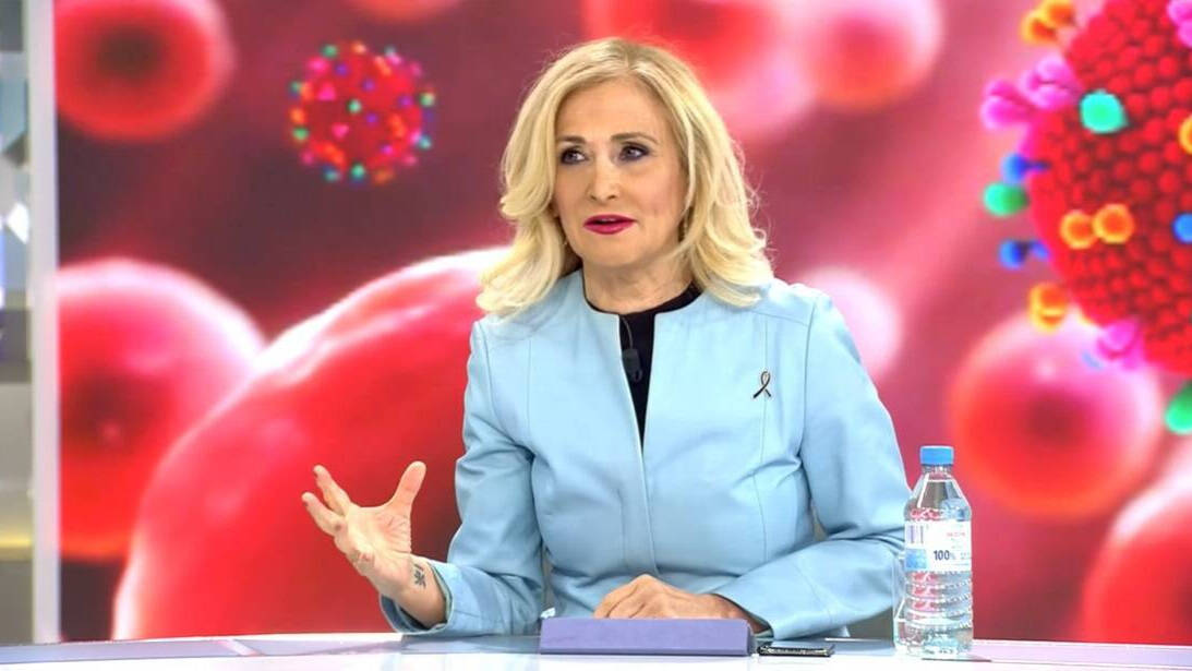 Cristina Cifuentes en "Ya es mediodía" en Telecinco
