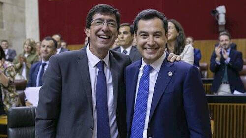Marín zanja los rumores, frusta al PSOE y garantiza su alianza con el PP andaluz