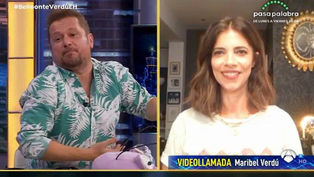 El Monaguillo y Maribel Verdú en "El Hormiguero" en Antena 3