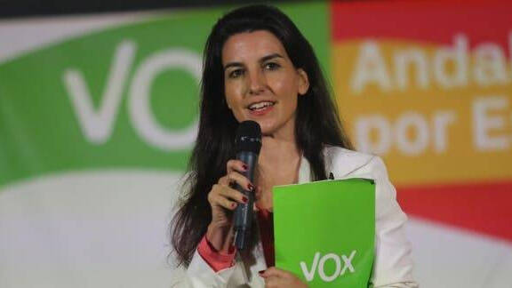 Rocío Monasterio, portavoz de Vox en la Asamblea de Madrid 
