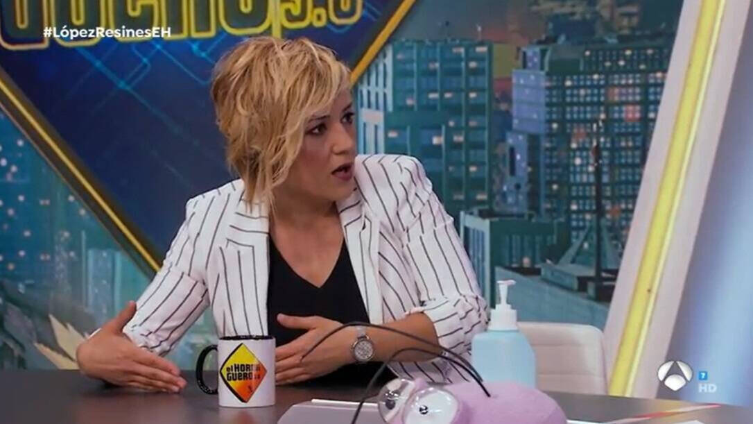 Cristina Pardo en "El Hormiguero" en Antena 3