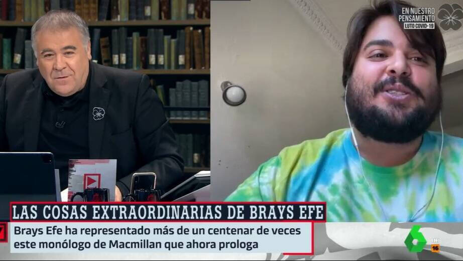 Antonio García Ferreras y Brays Efe en La Sexta