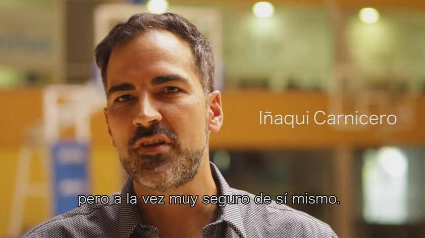 El arquitecto Iñaqui Carnicero en un vídeo promocional de Sánchez