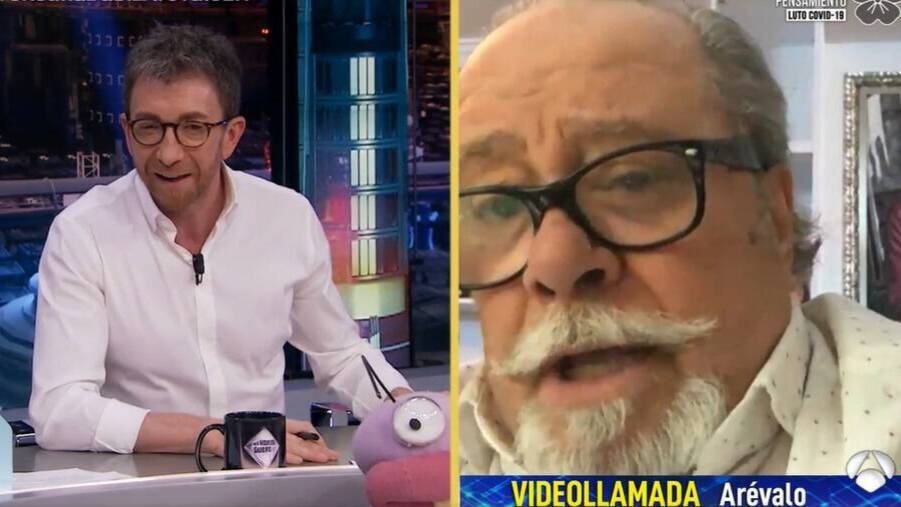 Pablo Motos y Paco Arévalo en "El Hormiguero" en Antena 3