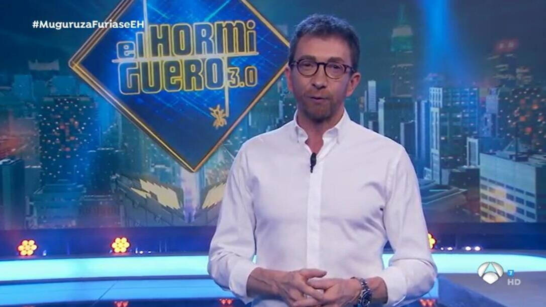 Pablo Motos presentando "El Hormiguero" en Antena 3