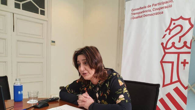 La consellera Rosa Pérez Garijo