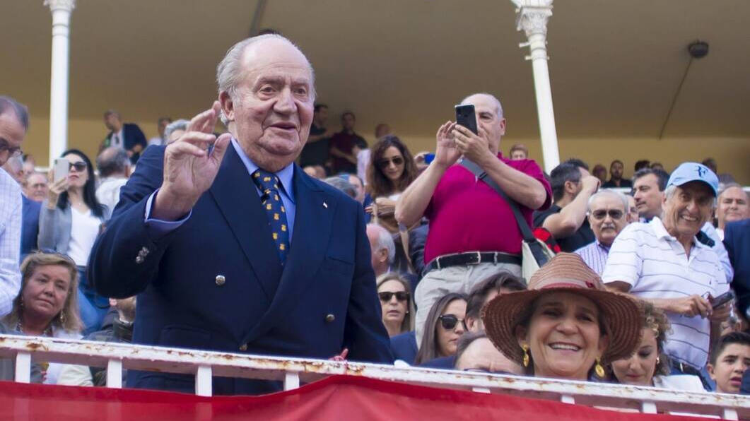 El Rey Juan Carlos, hace un año
