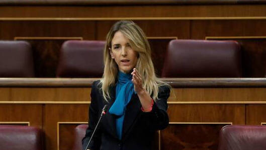 Cayetana Álvarez de Toledo, en el Congreso de los Diputados.