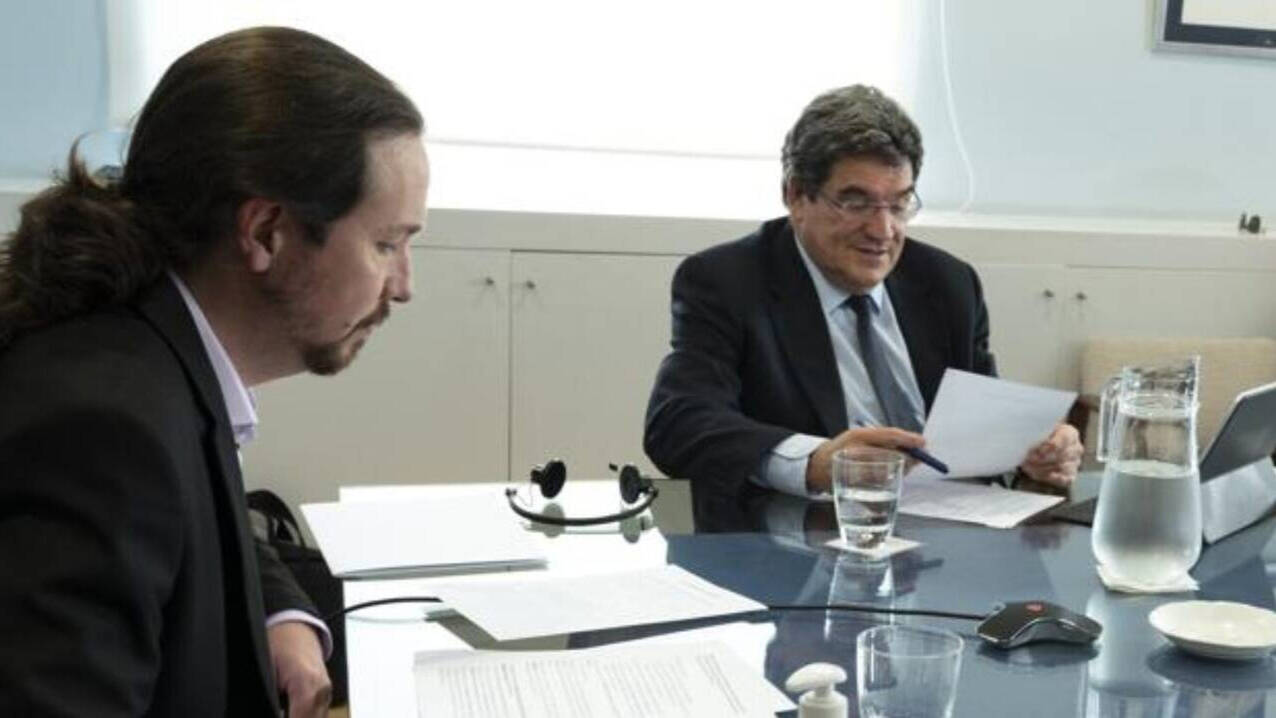 Pablo Iglesias y José Luis Escrivá son responsables directos del sistema de jubilación en el actual Consejo de Ministros