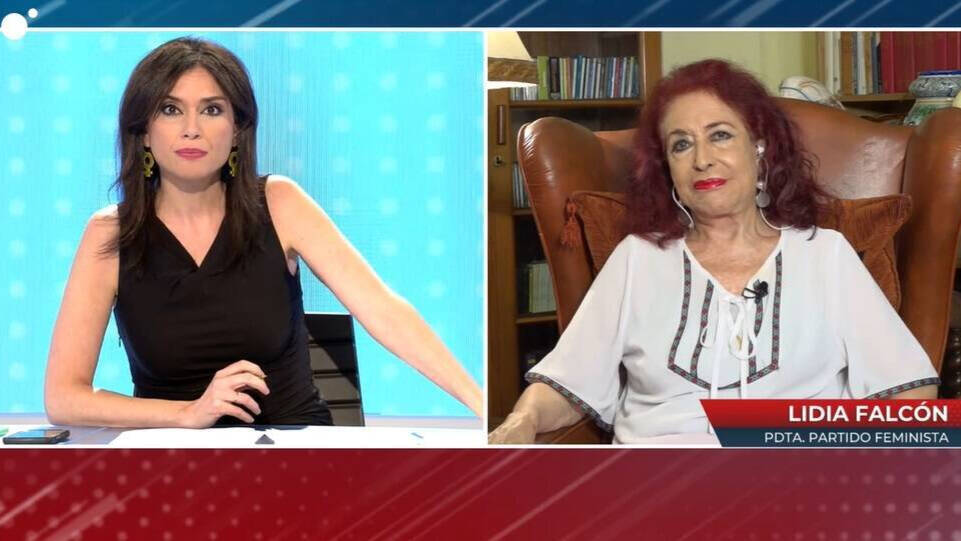 Marta Flich y Lidia Falcón en "Todo es mentira" en Cuatro