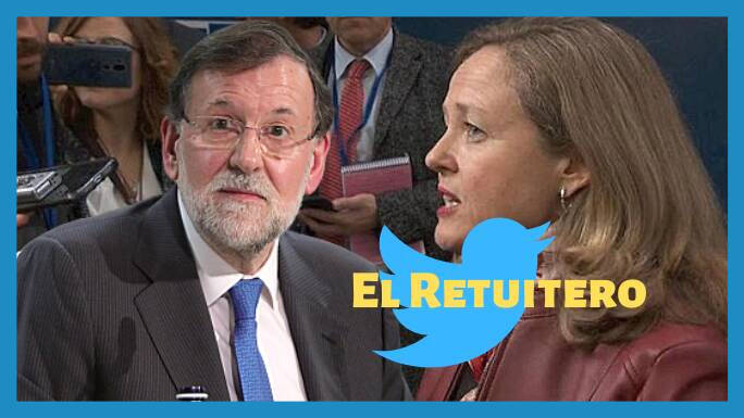 Mariano Rajoy y Nadia Calviño