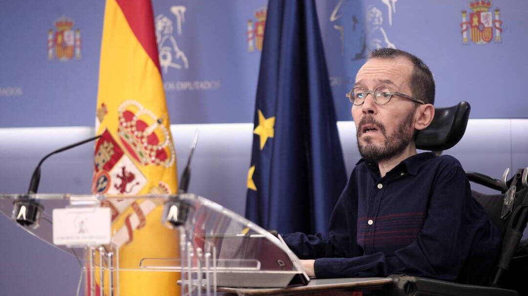 El portavoz de Podemos, Pablo Echenique en una imagen de archivo