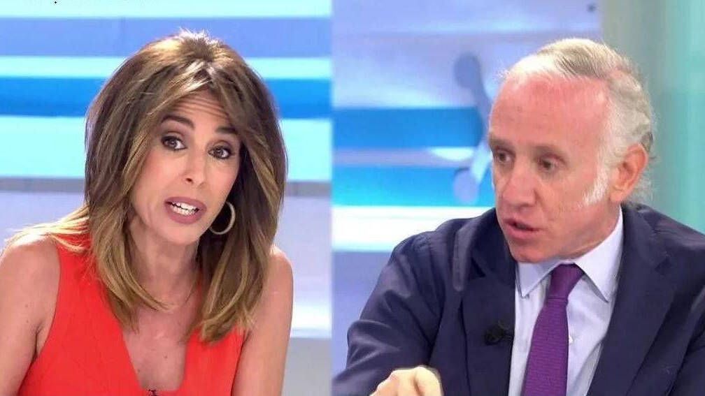 Ana Terradillos y Eduardo Inda, enganchados por los resultados de Podemos en las gallegas y vascas.