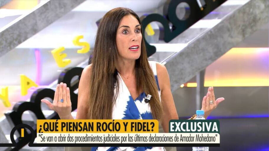 Isabel Rábago en "Ya es mediodía" en Telecinco