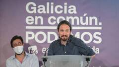 Pablo Iglesias y su candidato vapuleado en Galicia, AntÃ³n GÃ³mez Reino.