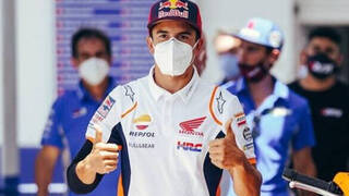 Confirmado: Márquez es de goma. Ya está en Jerez y podría correr ya este sábado 