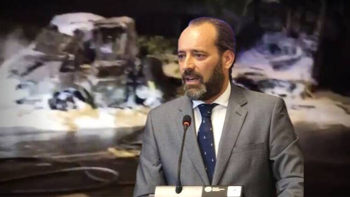 El concejal del Ayuntamiento de Málaga y portavoz en la Diputación, Juan Cassá