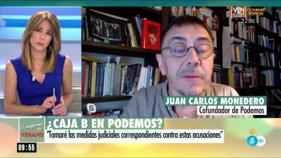 Juan Carlos Monedero con Ana Terradillos