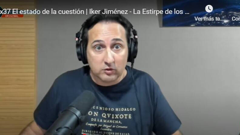 Iker Jiménez este jueves en 'La estirpe de los libres'