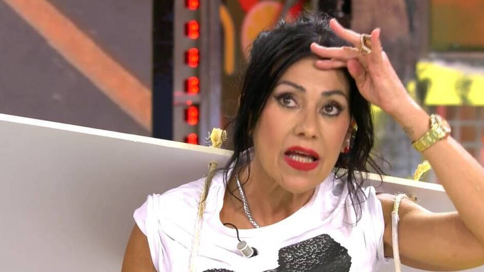 Maite Galdeano en "Sálvame" en Telecinco