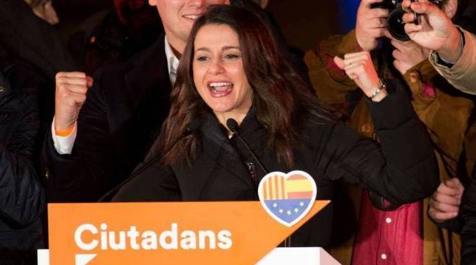 La líder de Cs, Inés Arrimadas, pasará su reválida en Cataluña.