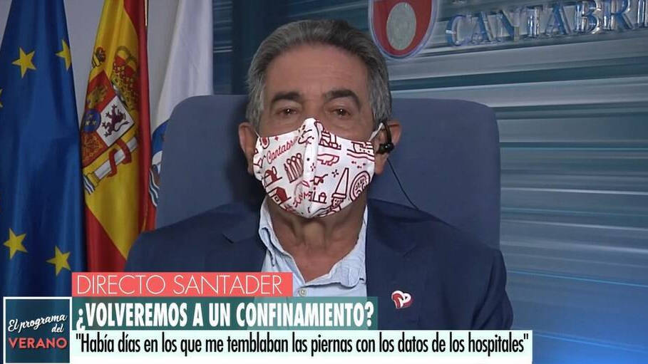 Miguel Ángel Revilla en "El programa del verano" en Telecinco