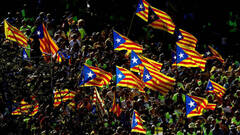 La Diada reta al virus y se mantiene pese a los más de mil contagios al día en Cataluña