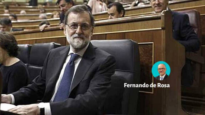 Mariano Rajoy, en la moción de censura