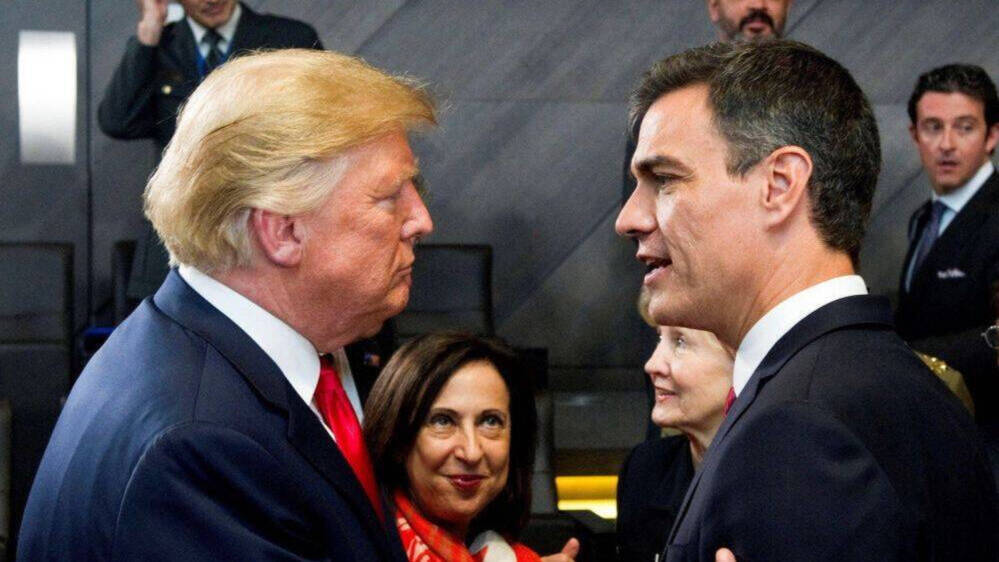 Pedro Sánchez y Donald Trump, en uno de sus encuentros