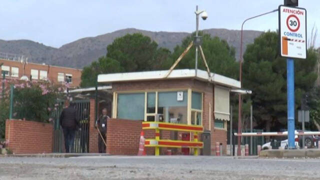 Entrada principal del Centro Penitenciario de Alicante Cumplimiento 'Foncalent'