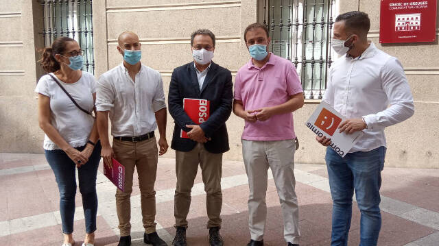 Los tres grupos de izquierdas en la oposición alicantina han presentado una reclamación ante el Sindic de Greuges / FOTO: O. Avellán
