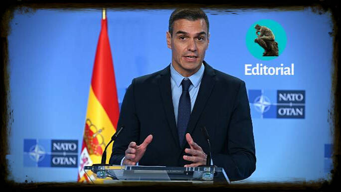 Pedro Sánchez, en la OTAN