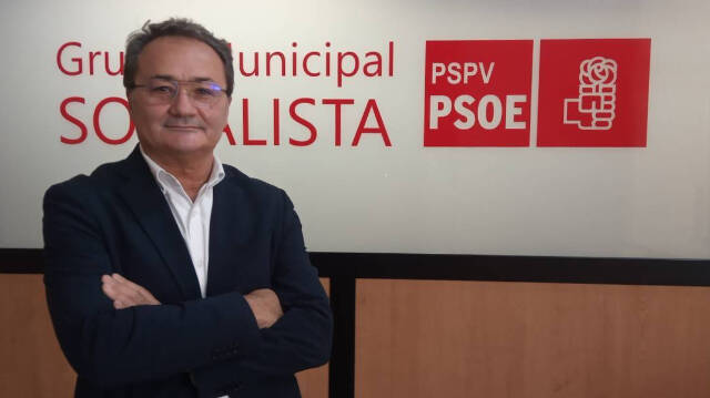 Paco Sanguino, portavoz del Grupo Municipal Socialista en el Ayuntamiento de Alicante / FOTO: O. Avellán
