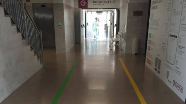 Estas líneas conforman un novedoso sistema de códigos de color para señaliza el acceso de pacientes a los centros de atención primaria