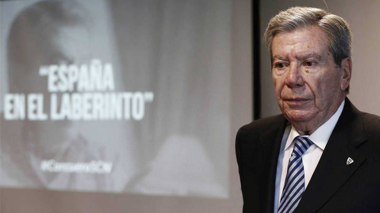 El exministro del Interior del PSOE, José Luis Corcuera