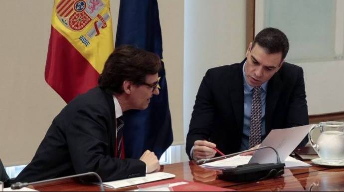 Sánchez e Illa, los datos cuestionan su golpe de mano unilateral contra la Comunidad de Madrid.