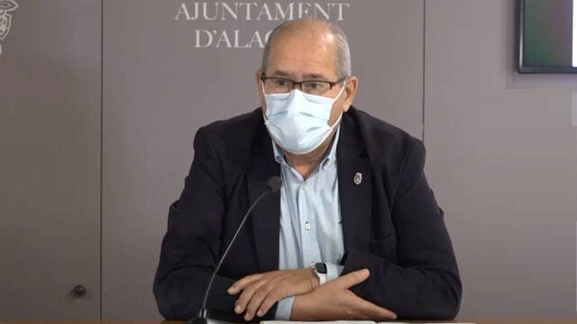José Ramón González, concejal de Seguridad del Ayuntamiento de Alicante / FOTO: O. Avellán