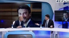 El alcalde de Alicante, Luis Barcala, durante la entrevista en el programa 'El Faro'