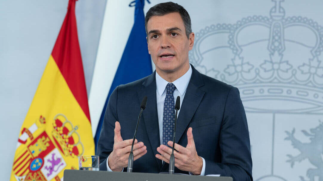 El presidente del Gobierno, Pedro Sánchez