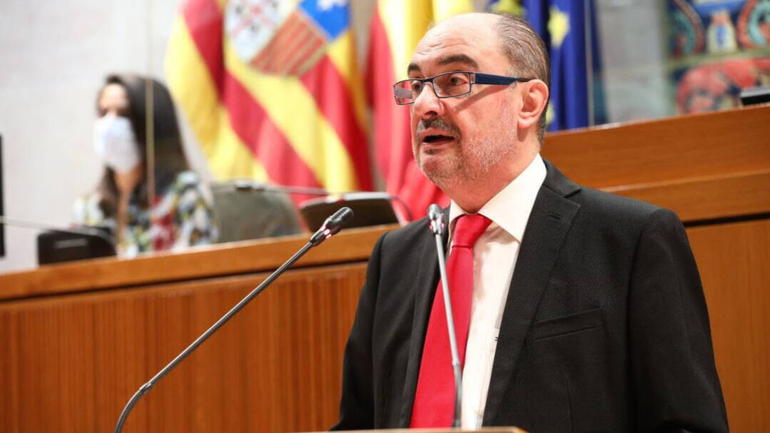 El presidente de Aragón, el socialista, Javier Lambán