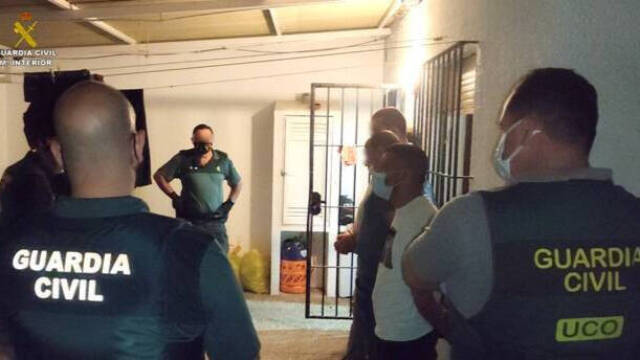 La Guardia Civil ha detenido a cuatro integrantes de la banda que se dedicaba a secuestrar personas