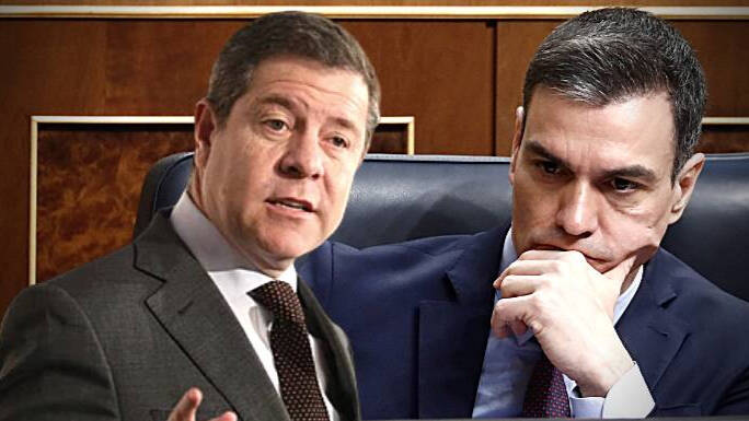 Emiliano García Page y Pedro Sánchez